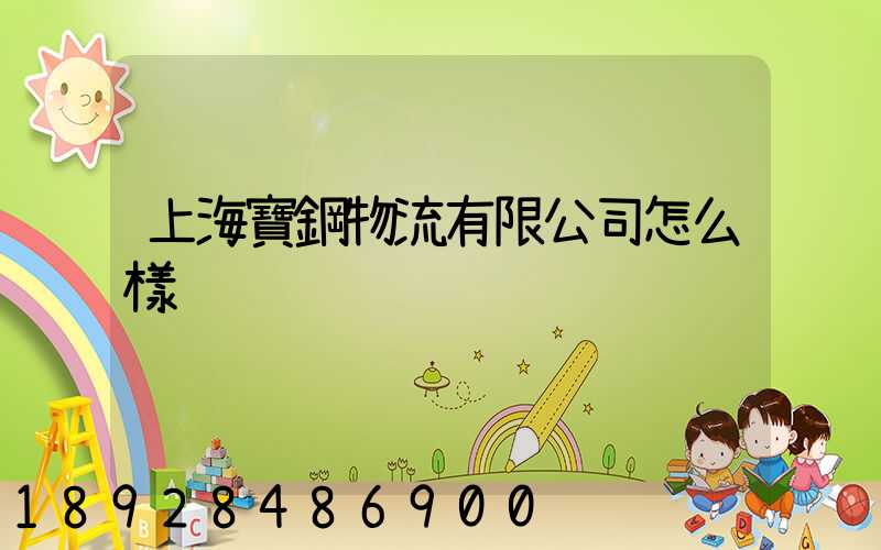 上海寶鋼物流有限公司怎么樣