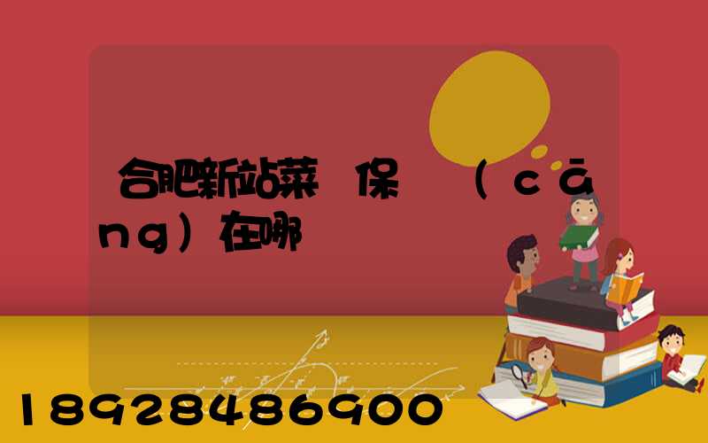 合肥新站菜鳥保稅倉(cāng)在哪