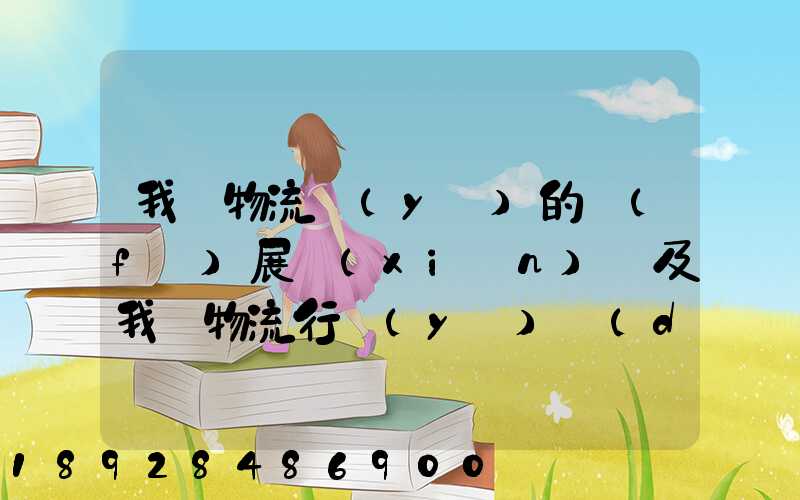 我國物流業(yè)的發(fā)展現(xiàn)狀及我國物流行業(yè)當(dāng)前主要的發(fā)展問題