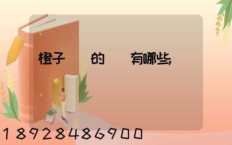 橙子運輸的優勢有哪些