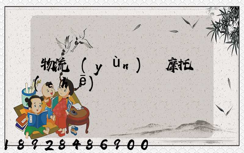 物流運(yùn)輸摩托車(chē)