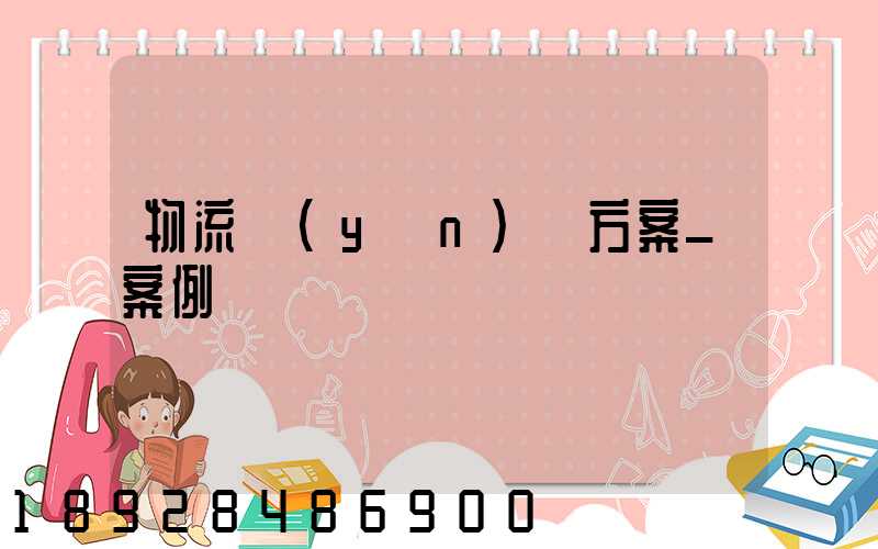 物流運(yùn)輸方案_案例