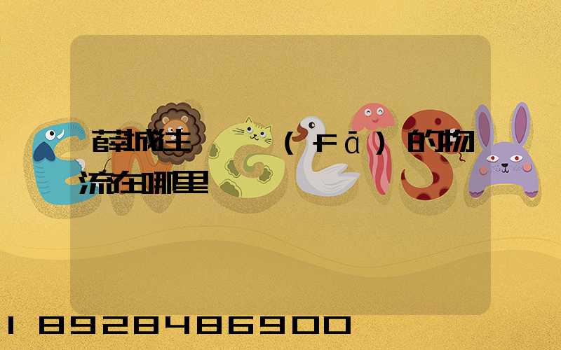 薛城往臨沂發(fā)的物流在哪里