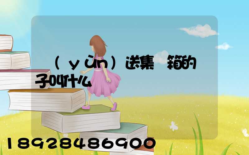 運(yùn)送集裝箱的車子叫什么